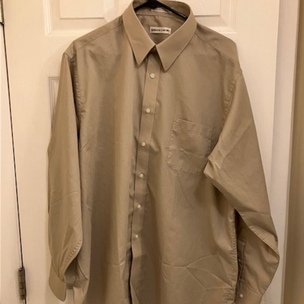 Pierre Cardin Button Up Long Sleeve Men Dress Shirt